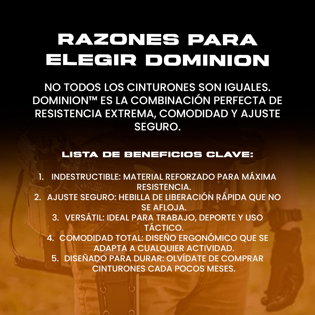 Cinturon Dominion